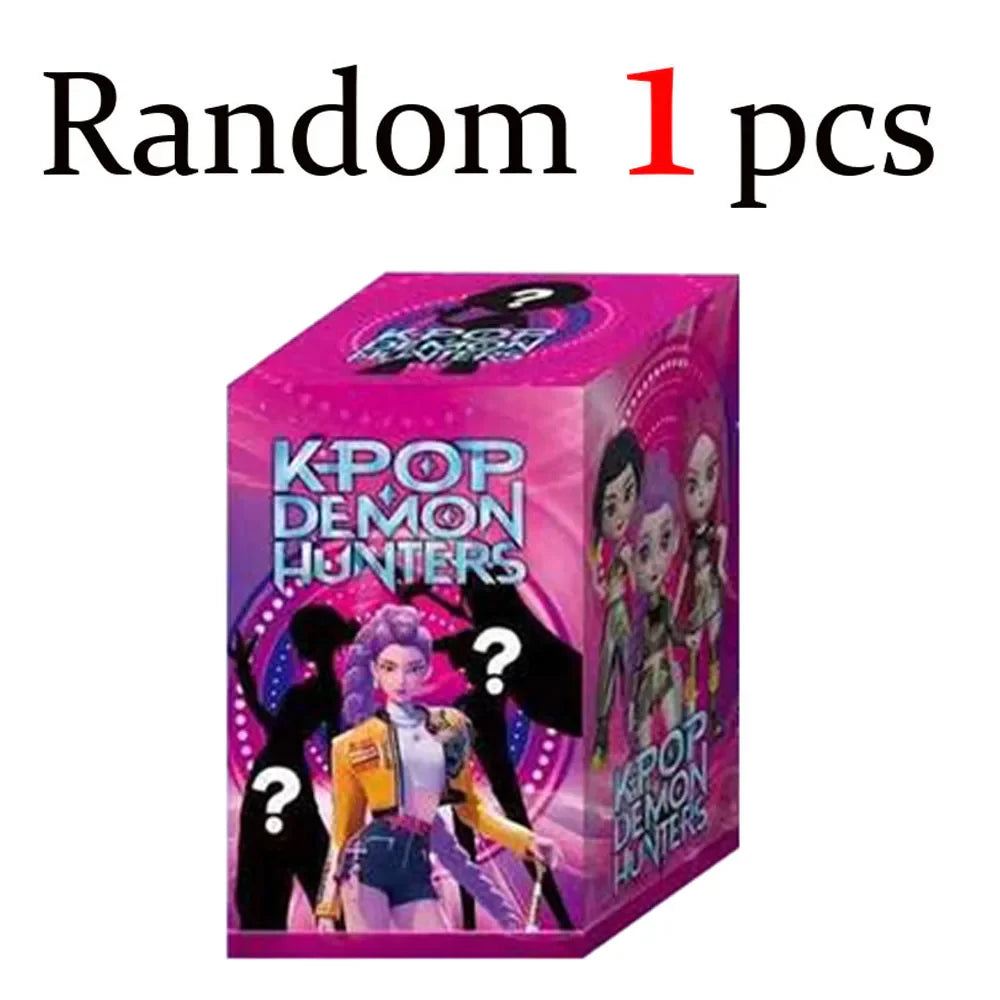 2025 KPop Devil Hunter Blind Box Vinyl Toy — Rumi Mira Zoi Anime Character Collectible Doll & Birthday Gift