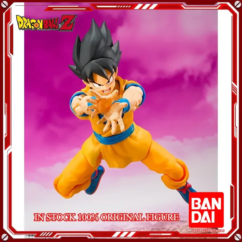 BANDAI S.H.Figuarts Son Goku Action Figure — 100% Original Dragon Ball Anime Collectible Model Toy