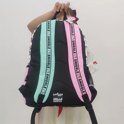 Sanrio Hello Kitty Cartoon School Bag — Cute Anime Backpack for Kids, Student Gift & Halloween Anime Merchandise