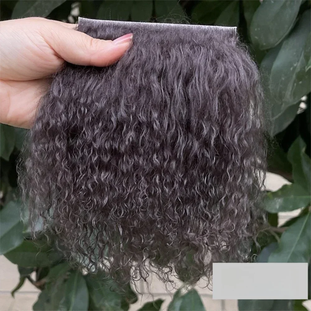 Mongolia Fur Sheepskin Curly Hair Extensions — Cute Wool Texture Wigs for SD, Blyth & BJD Dolls