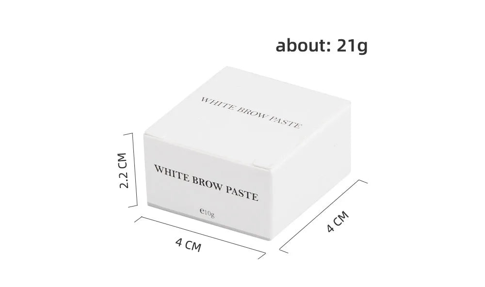 Tattoo Brow Paste – Microblading Eyebrow Marker & Permanent Makeup Mapping Tool for PMU Brow & Lip Shaping