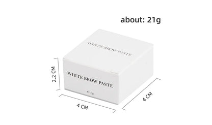 Tattoo Brow Paste – Microblading Eyebrow Marker & Permanent Makeup Mapping Tool for PMU Brow & Lip Shaping