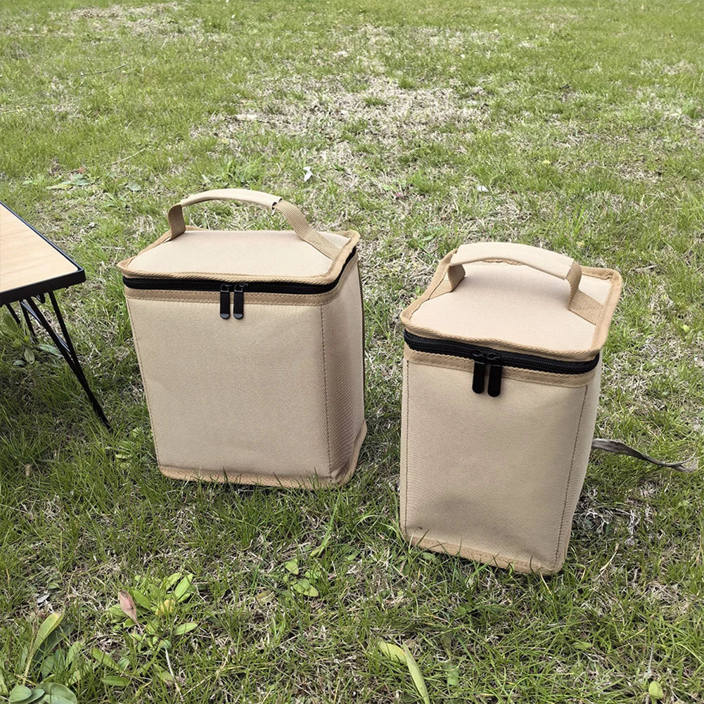Butane Fuel Canister Cover – 600D Oxford Cloth Gas Tank Bag for Camping, Hiking & Outdoor Cooking