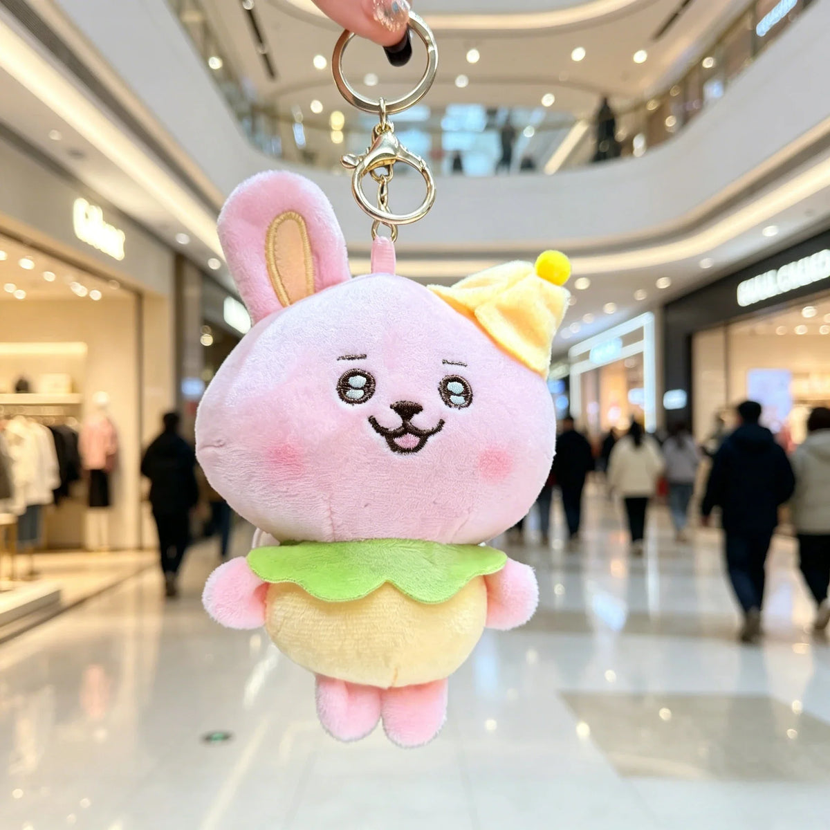 BT21 Character Keychain - Cute Cartoon Backpack Pendant & Decorative Anime Doll
