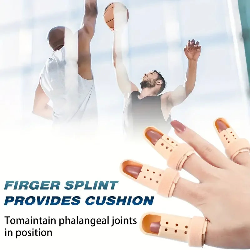 Plastic Finger Splint for Trigger Finger — Thumb Support Brace for Straightening & Injury Protection