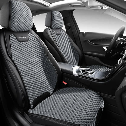 Ice Silk Car Seat Cushion - Breathable Ventilated Universal Front Seat Cover for All Seasons Comfort & Durability