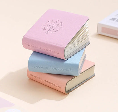 3Pcs Mini Square Watercolor Sketchbook Set – Thick Paper Drawing & Painting Books for Art & Relaxation