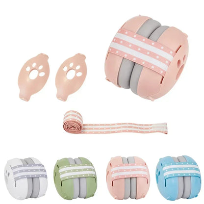 Baby Ear Protection Earmuffs – Elastic Noise Reduction Headphones for Toddlers, Protects Hearing & Improves Sleep