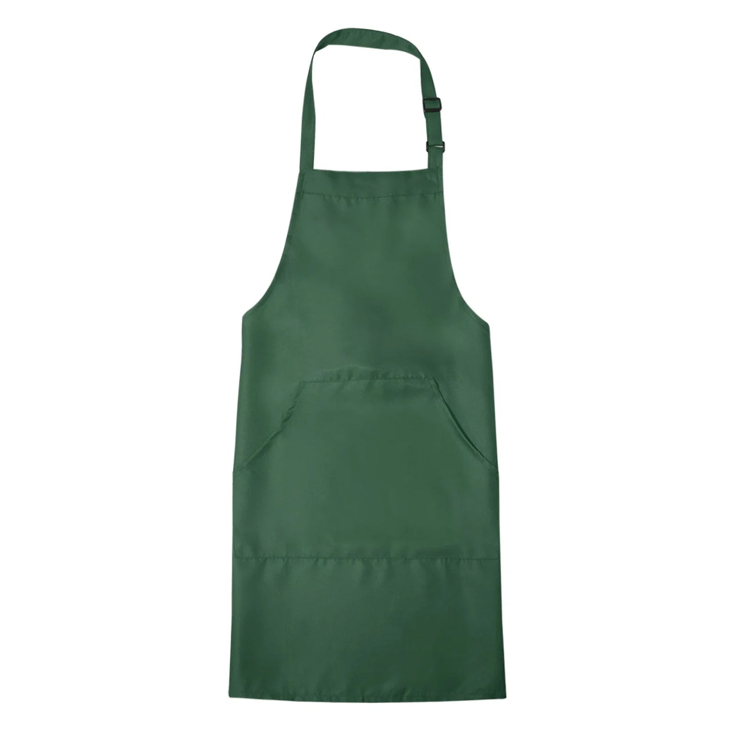 Adjustable Waterproof Kitchen Apron with 2 Pockets – 82x68cm Chef Bib for Men & Women, Navy Blue