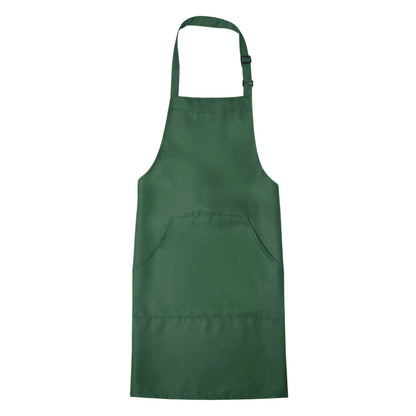 Adjustable Waterproof Kitchen Apron with 2 Pockets – 82x68cm Chef Bib for Men & Women, Navy Blue