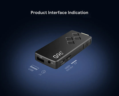G96 Android 13.0 4K Smart TV Stick – H313, 2GB RAM 16GB ROM, Dual WiFi, Infrared Remote, High-Performance ATV Streaming Device
