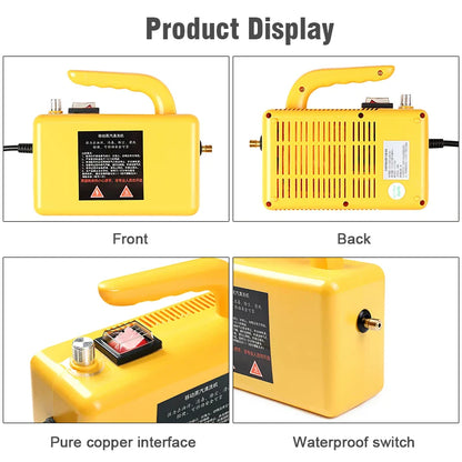 High-Temperature Home Steam Cleaner – Sterilization for Air Conditioning, Kitchen Hood & Car, 110V/220V