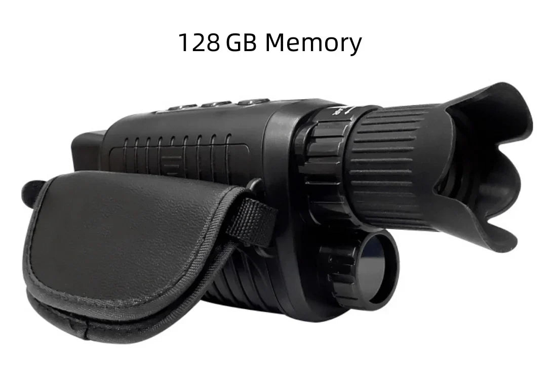 1080P HD Monocular Night Vision – 5X Infrared Zoom Hunting Telescope, 300m Full Darkness Range