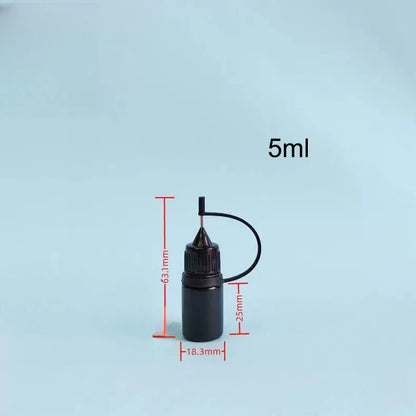 50ML Plastic Alcohol Dispenser Bottle – For Rosin, Solder Flux Paste, PCB Cleaning & Phone Welding Repair Tools
