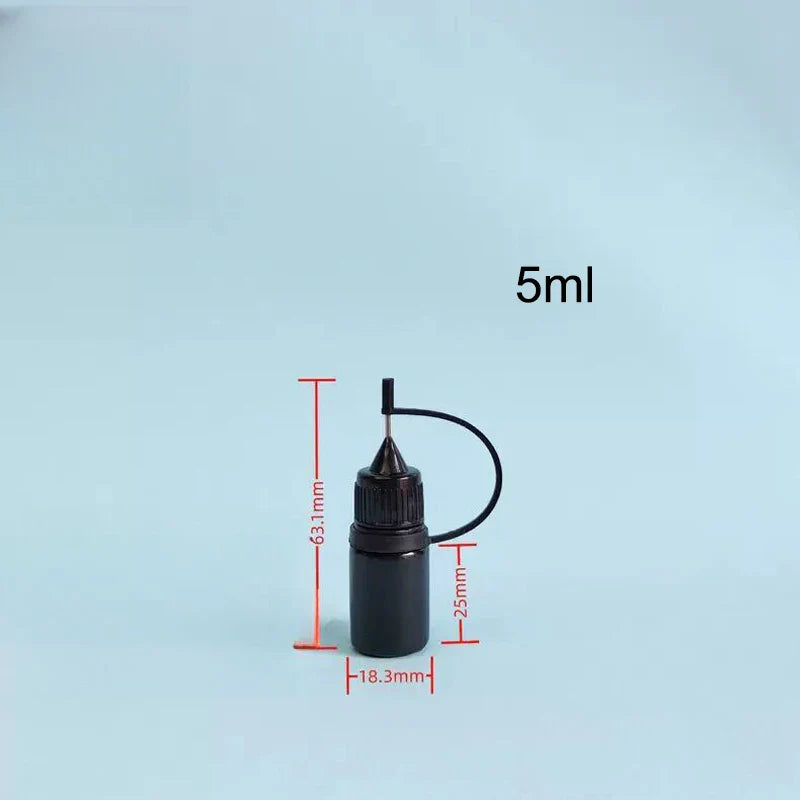 50ML Plastic Liquid Alcohol Dispenser Bottle for Rosin, Solder Flux Paste, PCB Cleaning & Welding Repair Tools
