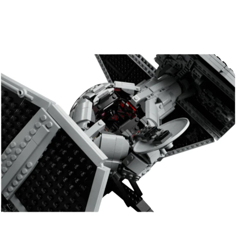TIE Interceptors Spaceship 1931PCS Building Blocks - Compatible 75382 Assembly Model | Modified Imperial Fighters Toy for Kids