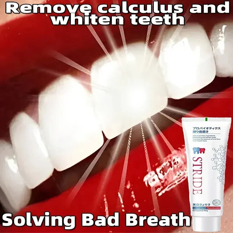 Dental Calculus Remover Toothpaste – Whitening, Bad Breath Removal & Periodontitis Prevention for Teeth Car