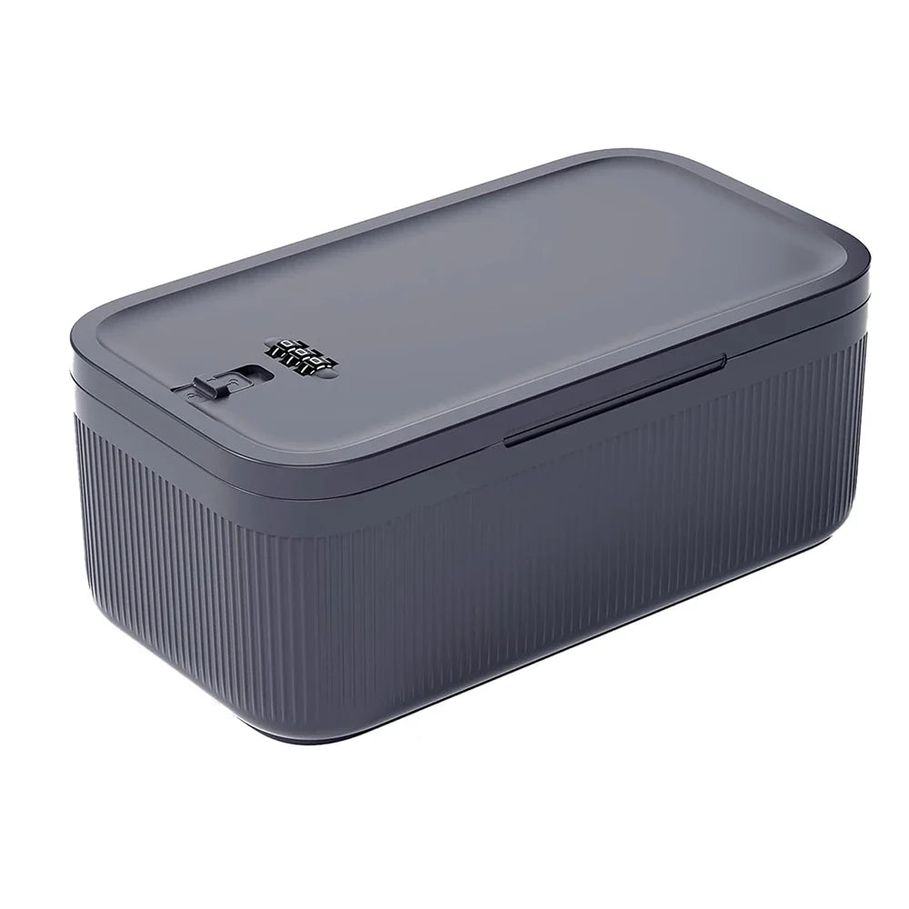 Lock Box with Locker – Secure Storage Safe for Office, School, Home, Medicine, Food, Snacks, and Files