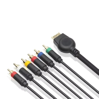 1.8m AV Multi Out Component RCA Audio Video Cable for Sony PlayStation PS2/PS3 HD Gaming Console Connection Cord