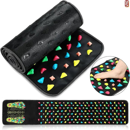 Finger Pressure Board Foot Massage Pad – Acupoint Mat for Nerve Relief & Muscle Relaxation