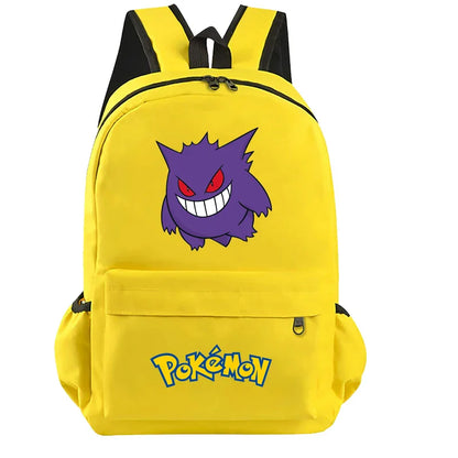 Pokemon Kids Backpack — Pikachu, Charizard, Bulbasaur, Snorlax & Eevee Schoolbag Cartoon Gift