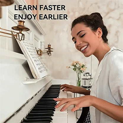 Miwayer Removable Piano Keyboard Stickers – Note Labels for 88/61 Keys, Learning Guide for Beginners