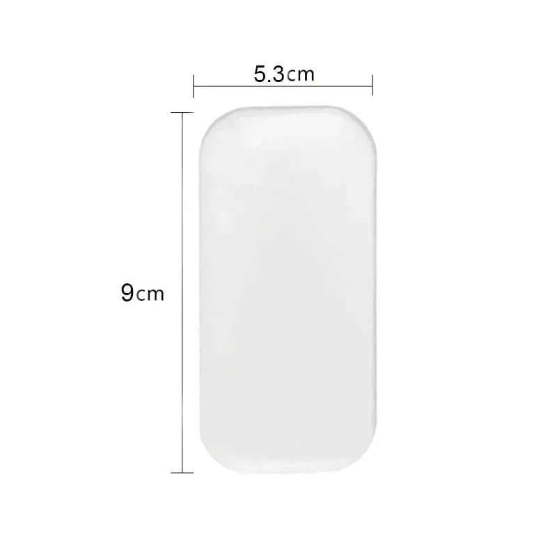 Eyelash Extension Forehead Sticker Pad – Silicone Pink Transparent Lash Tray & Pallet Holder for Makeup