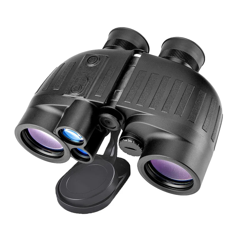 1500m Marine Binoculars for Adults – 8x40 with Rangefinder, Compass, IP65 Waterproof, UHD Field of View 8°