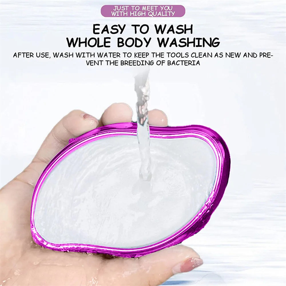 Crystal Hair Removal Eraser – Reusable Painless Glass Epilator for Easy Body Hair Removal & Depilation