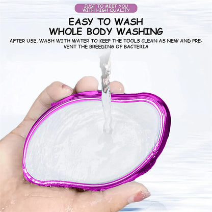 Crystal Hair Removal Eraser – Reusable Painless Glass Epilator for Easy Body Hair Removal & Depilation