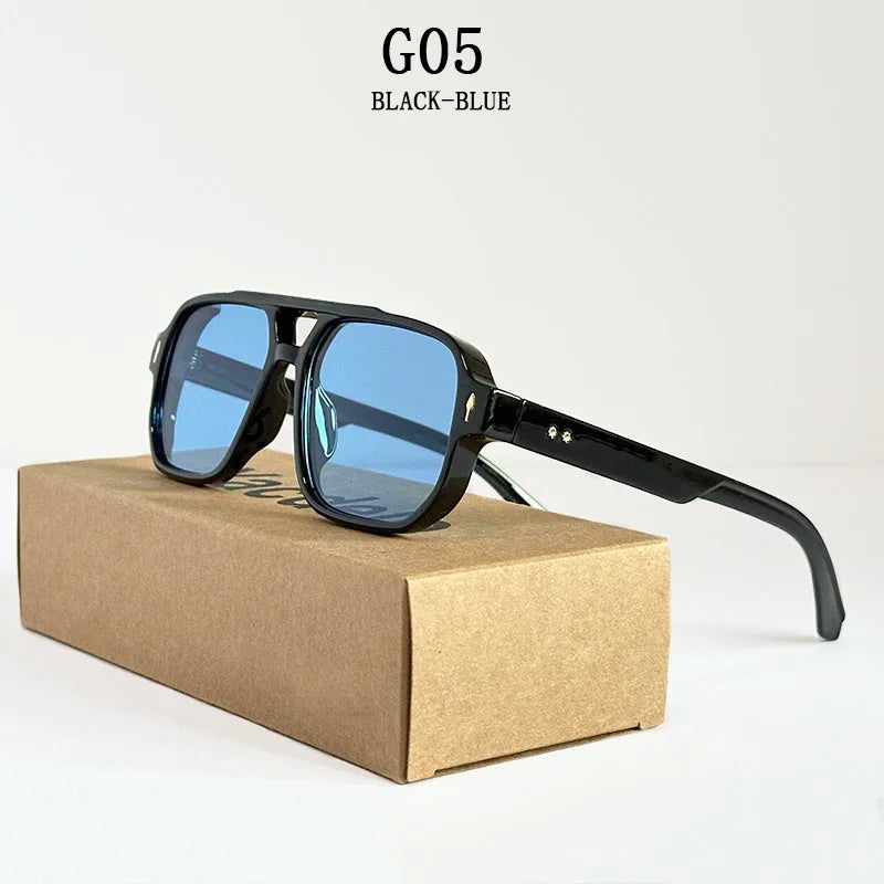 2025 Vintage Fashion Sunglasses for Men — Stylish UV Protection Eyewear Dropshipping Glasses