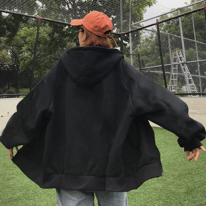 Fashion Zipper Hoodies for Women & Men - Long Sleeve Casual Sweatshirt for Autumn & Winter Sportswear