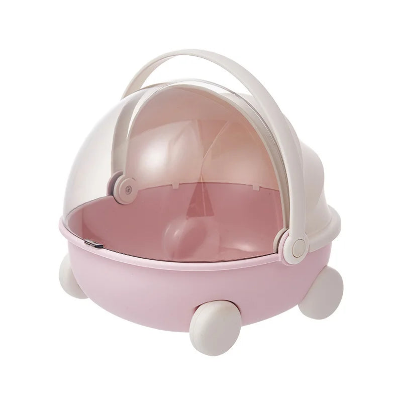 Labubu Baby Stroller Storage Box & Space Module Doll Cradle — Doll Bed Furniture & Accessories for Labubu Dolls