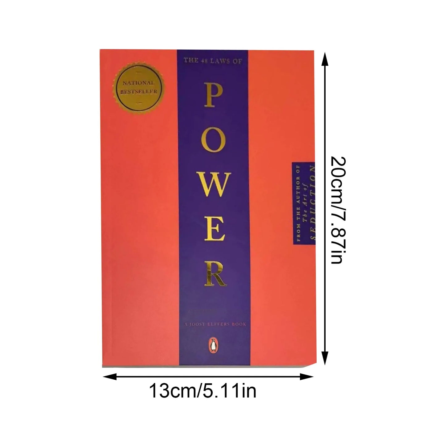 The Concise 48 Laws of Power by Robert Greene – Political Leadership, Philosophy & Motivation English Book