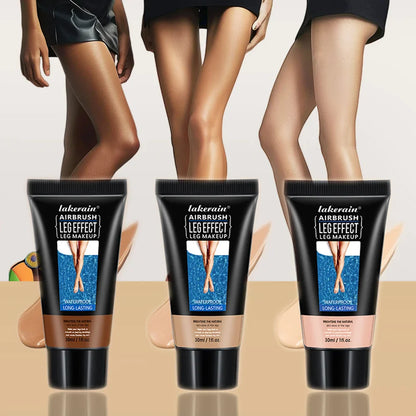 30g Moisturizing Leg & Body Foundation — Liquid Fake Tan Cream for Even Skin Tone and Skin Care