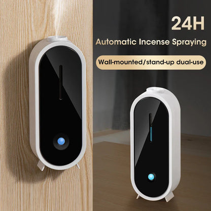 Automatic Fragrance Sprayer - USB Ambient Light, Wall-Mounted Aromatherapy Machine for Home & Commercial Use