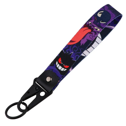 Anime Dinosaur Keychain Lanyard – Cute Car Keyring Toy Bag Pendant & Key Holder Gift