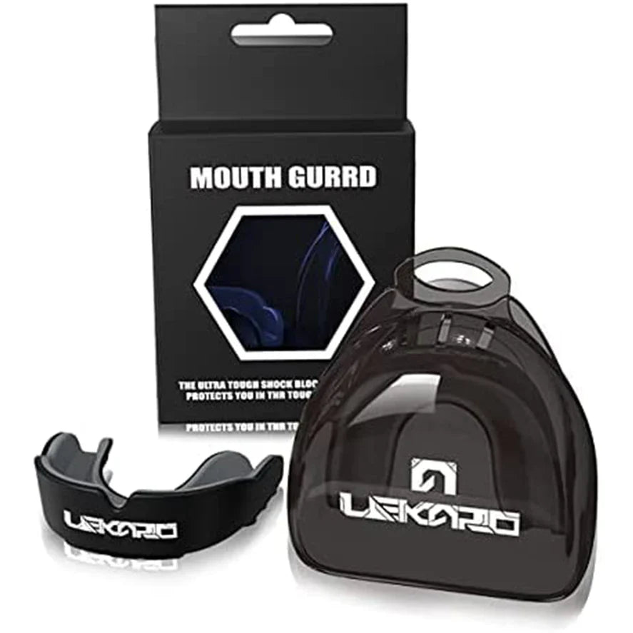 Professional Sports Mouthguard - Boxing, MMA, Muay Thai Training Tooth Protection Set for Kids & Adults
