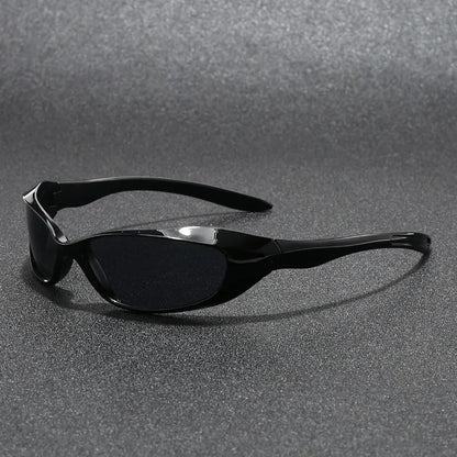 Y2K Sports Sunglasses - Trendy Cycling & Street Photography Shades for Men and Women
