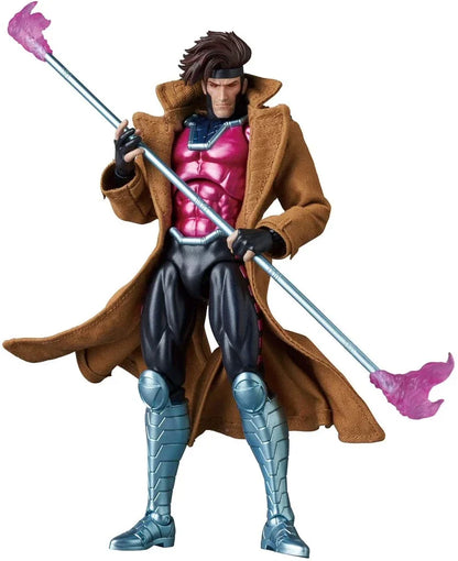 Ct Toys 1/12 Gambit Action Figure — Mafex 131 X-Men Comic Version | Anime Model Collectible Gift for Kids