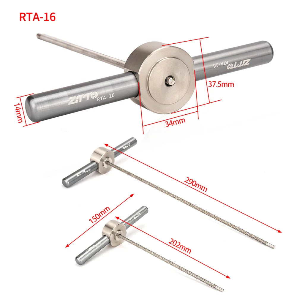 ZTTO Bicycle Hub Axle Tool Set — Wheel Bearing Press & Removal Repair Tool