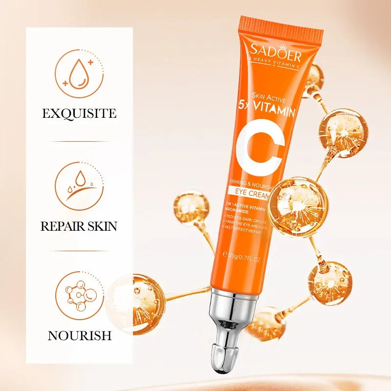 Fast-Acting Eye Cream Gel — Anti-Wrinkle, Firming, Dark Circle & Eye Bag Removal, Anti-Puffiness Brightening Eye Care