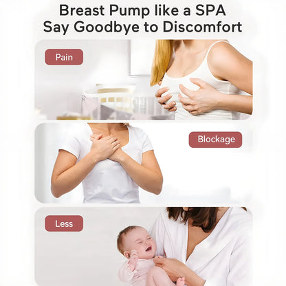 Wearable Electric Breast Pump — Portable Hands-Free Silent Breast Milk Extractor & Collector, 1PCS