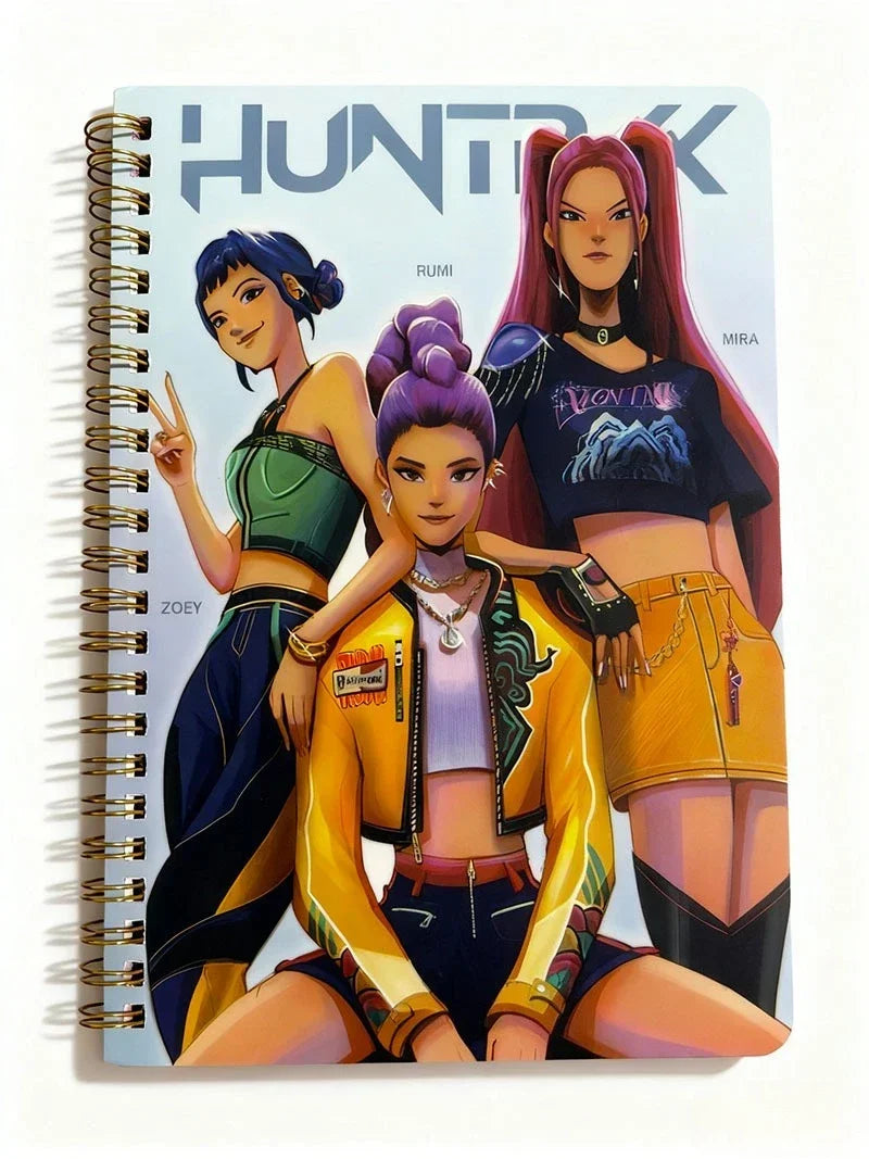 K-POP A5 Loose Leaf Notebook — Student Diary & Writing Journal — School Supplies Gift for Kids & Teens