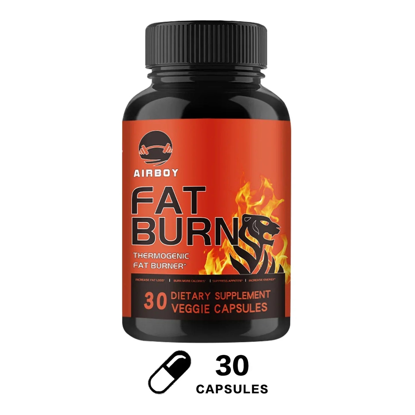 Burn-XT Fat Burner – Metabolism Booster, Energy Enhancer & Appetite Suppressant Weight Management Supplement for Fat Burning Support