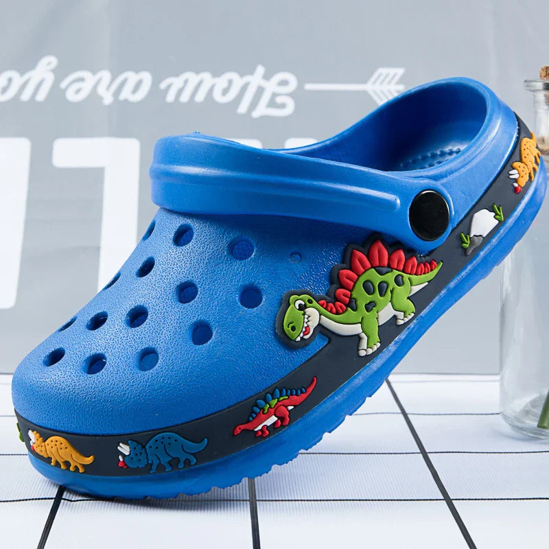 Cute Animal Baby Slippers – Summer Cartoon Sandals for Toddler Boys & Girls, Kids Beach Slides