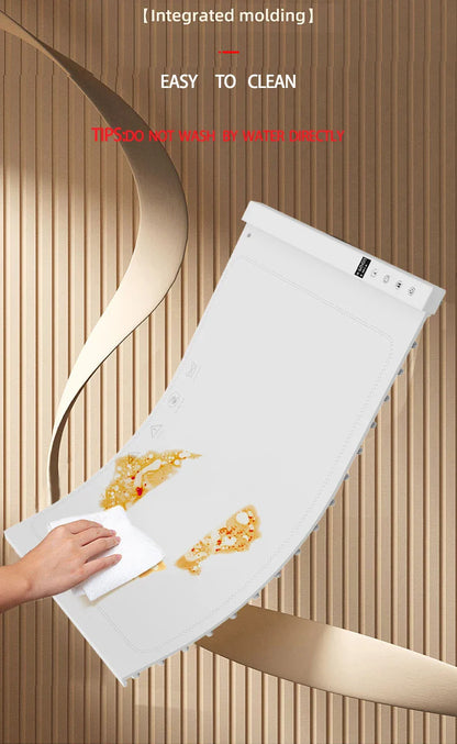 Silicone Heating Mat for Food – Adjustable Temperature Rollable Food Warming Tray for Buffets, Parties, and Sabbath