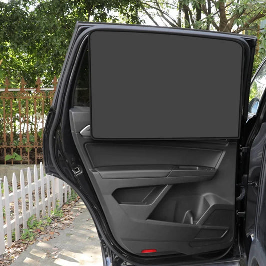 Magnetic Car Sunshade Curtains – UV Protection Window Sun Shield Covers, Double-Sided Auto Sunshade Protector DIY Car Accessories
