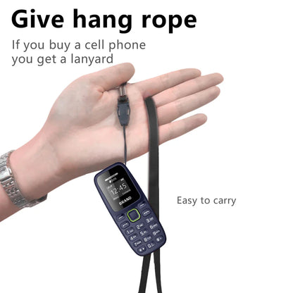 SERVO BM310 Mini Mobile Phone – Dual SIM, Call Recording, Magic Voice, Blacklist, MP3 Player, 2G Tiny Button Cellphone
