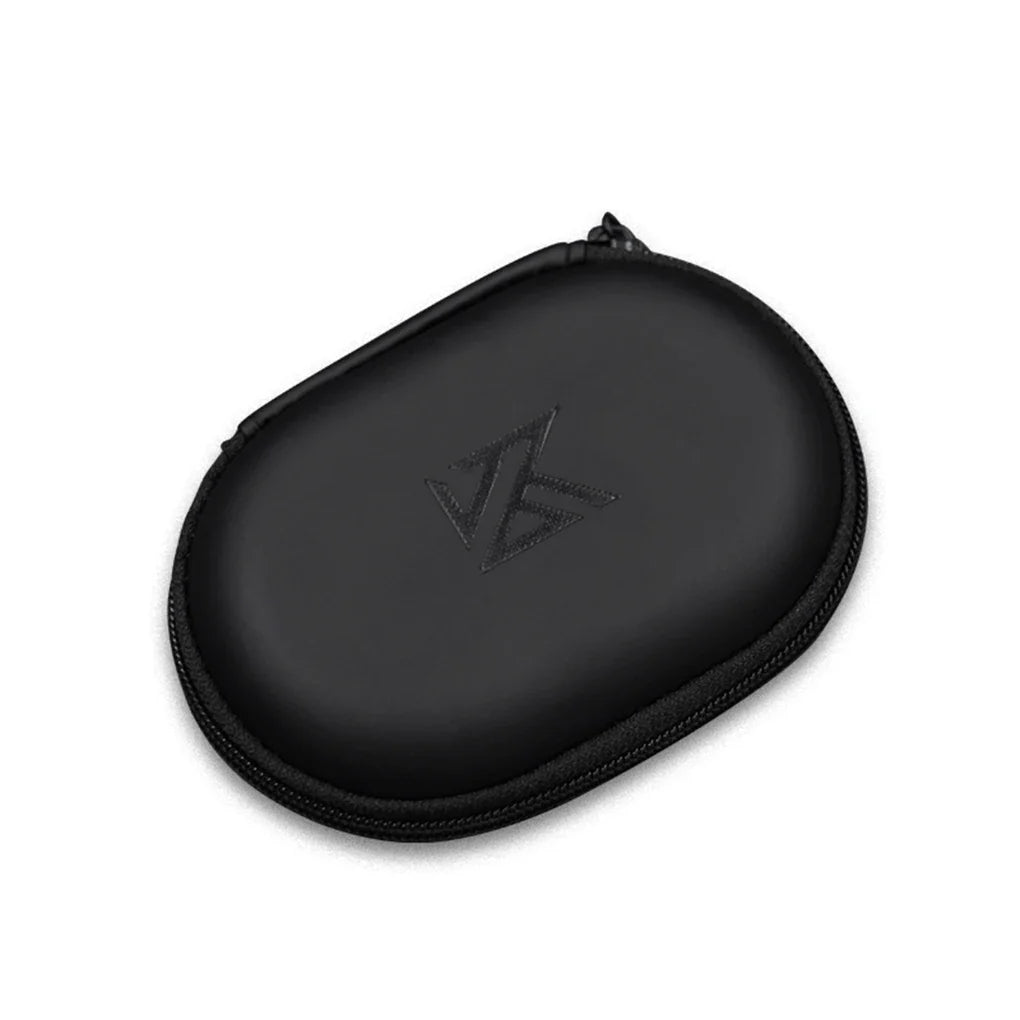 KZ Earphone Case – Portable EVA Zipper Headset Storage Box with Logo, Square Compression Organizer for Headphones